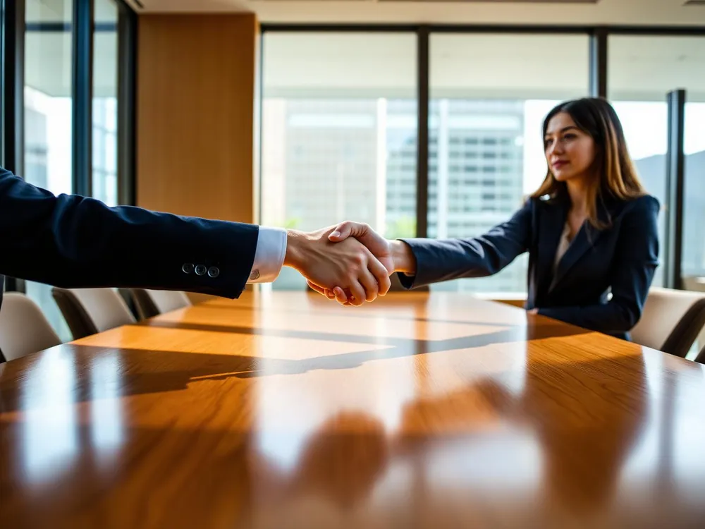 Advisors partnering with an enterprise client